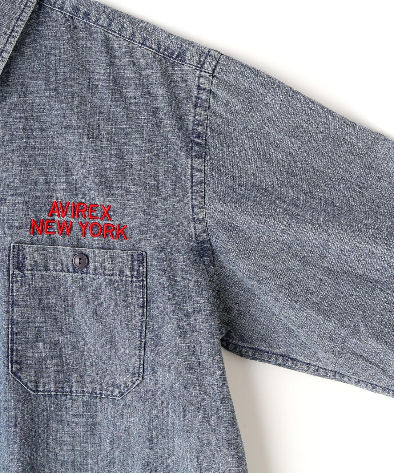 迪士尼（迪士尼） Collection CHAMBRAY SHIRT 牛仔襯衫