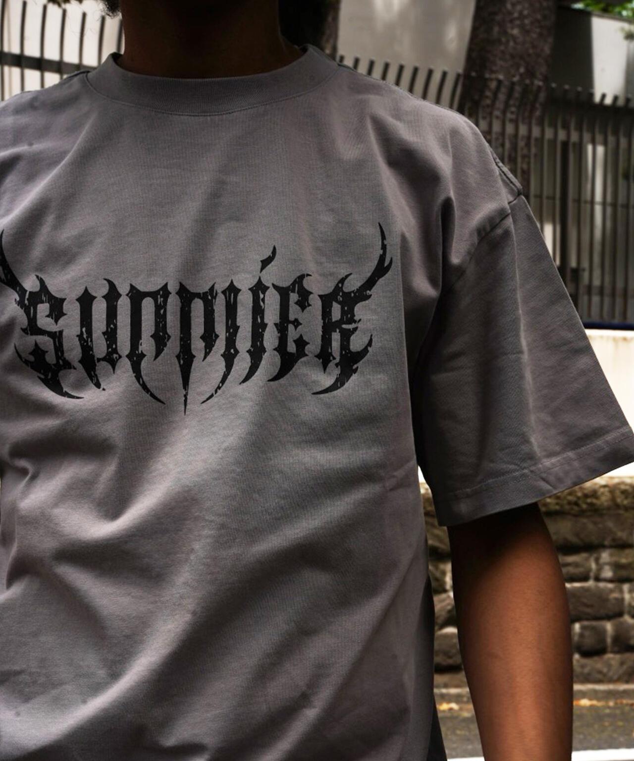 SUPPLIER LHP聯名 Rhinestone Fire Bones 設計T恤