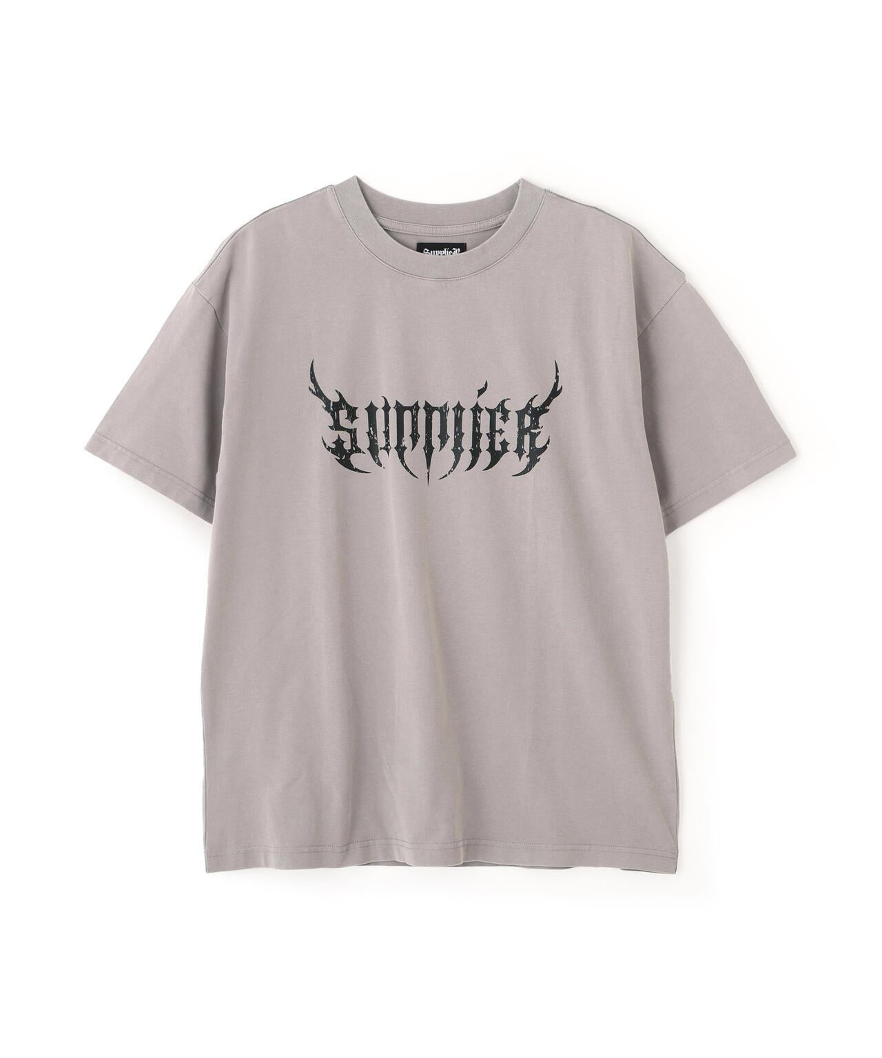 SUPPLIER LHP聯名 Rhinestone Fire Bones 設計T恤