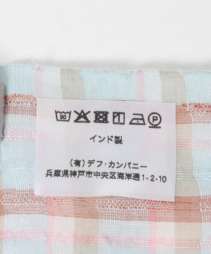 亞麻棉 Khadi&co LINEN COTTON STOLE 披肩