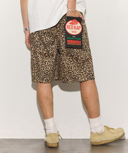 RED KAP × FREAK'S STORE 斜紋廚師款 休閒短褲