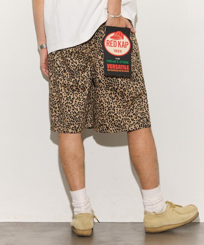 RED KAP × FREAK'S STORE 斜紋廚師款 休閒短褲