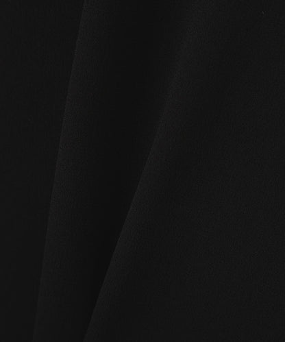 <BLACK LABEL> 背緞喬其紗襯衫