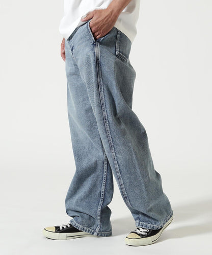 Toironier トワロニエ Draping Denim Trousers 牛仔褲