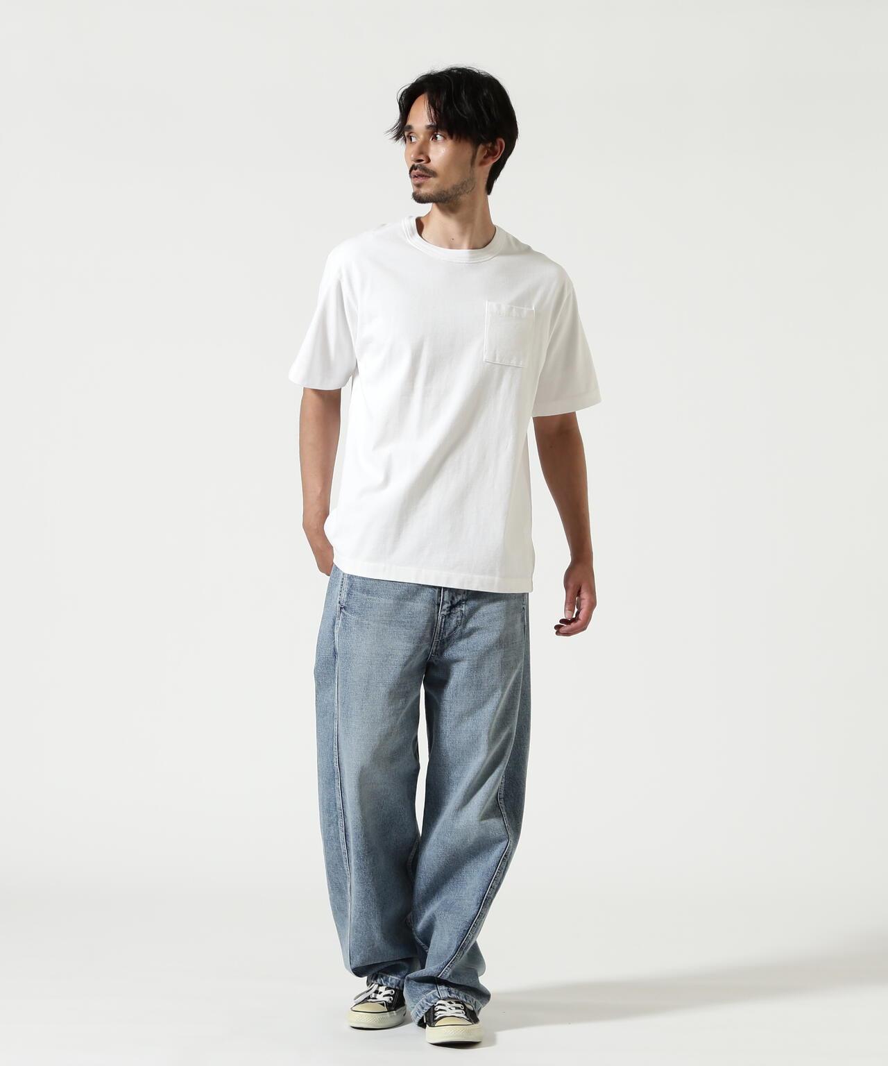 The Make Happy Studio ザメイクハッピーストゥディオ POCKET PUGMENT TEE T恤