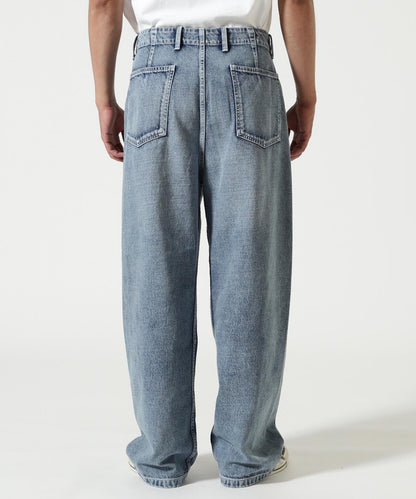 Toironier トワロニエ Draping Denim Trousers 牛仔褲