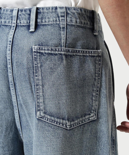 Toironier トワロニエ Draping Denim Trousers 牛仔褲