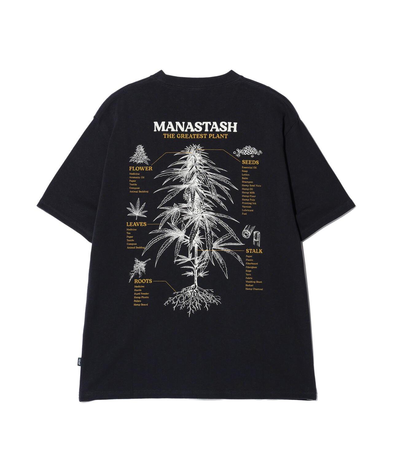 MANASTASH HEMP TEE TGP T恤