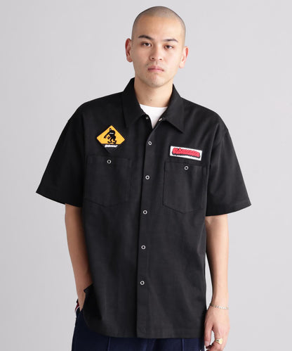 MANASTASH PATCHED LOGO 工裝襯衫