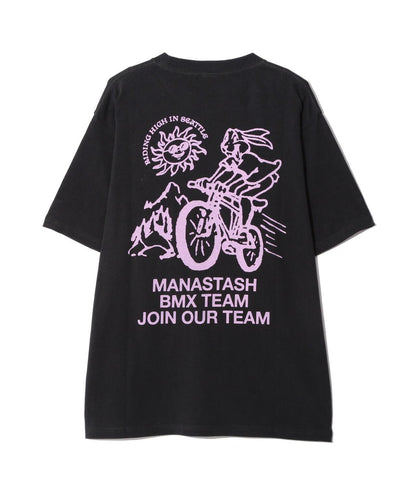MANASTASH 大麻面料 BMX圖案 T恤