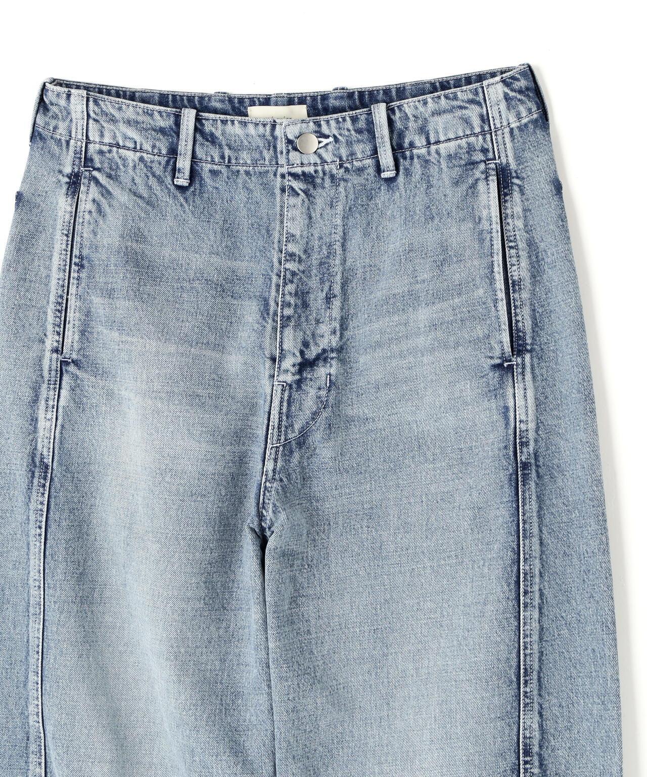 Toironier トワロニエ Draping Denim Trousers 牛仔褲