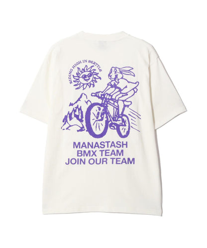 MANASTASH 大麻面料 BMX圖案 T恤