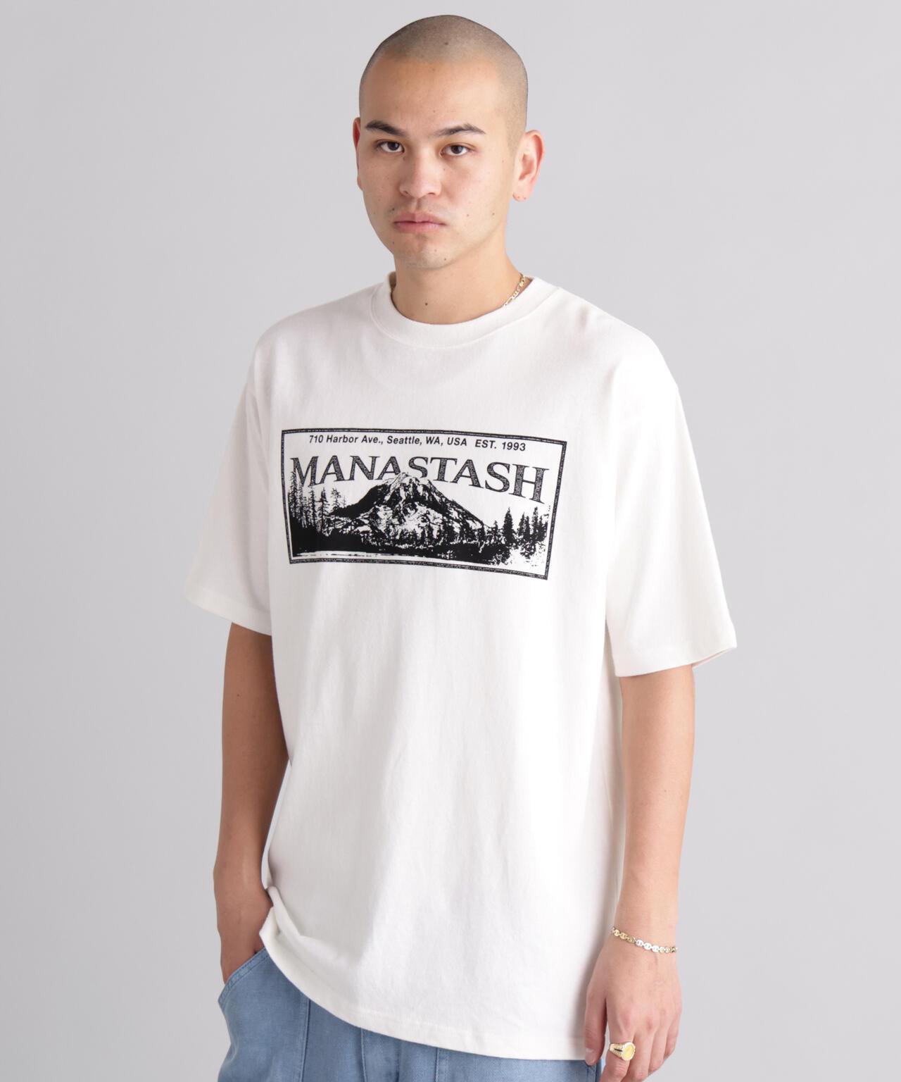 MANASTASH マナスタッシュ HEMP TEE RIDGE T恤