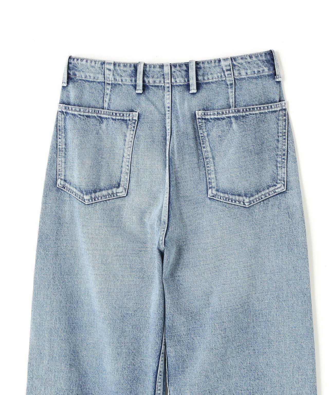 Toironier トワロニエ Draping Denim Trousers 牛仔褲