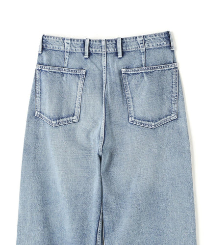 Toironier トワロニエ Draping Denim Trousers 牛仔褲