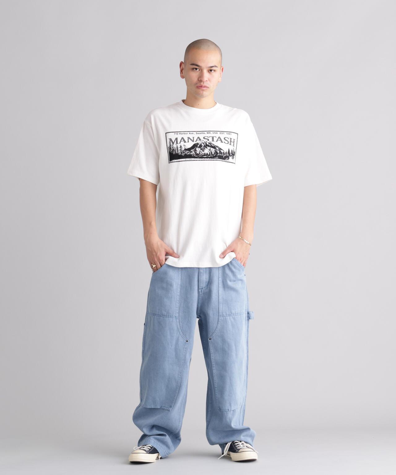 MANASTASH マナスタッシュ HEMP TEE RIDGE T恤