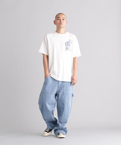 MANASTASH 大麻面料 BMX圖案 T恤