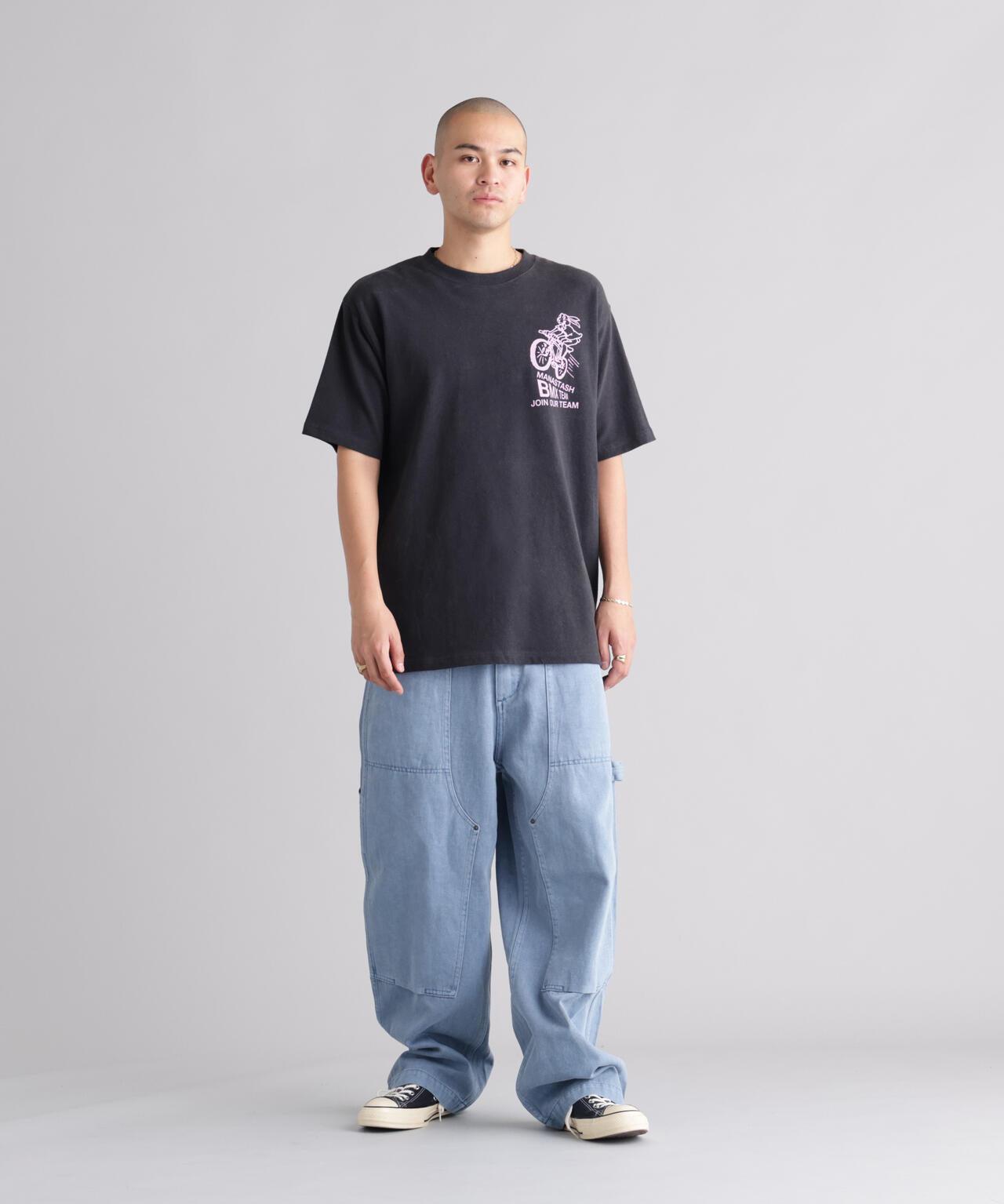 MANASTASH 大麻面料 BMX圖案 T恤