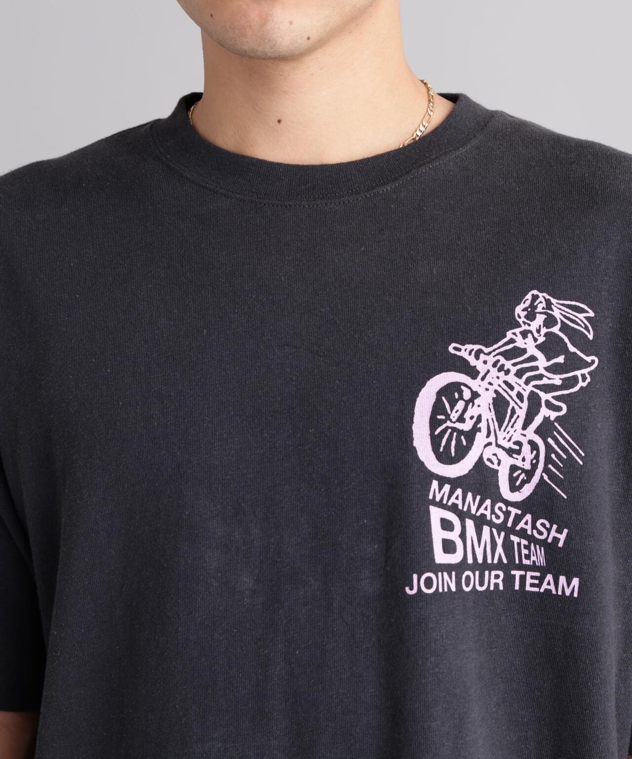 MANASTASH 大麻面料 BMX圖案 T恤