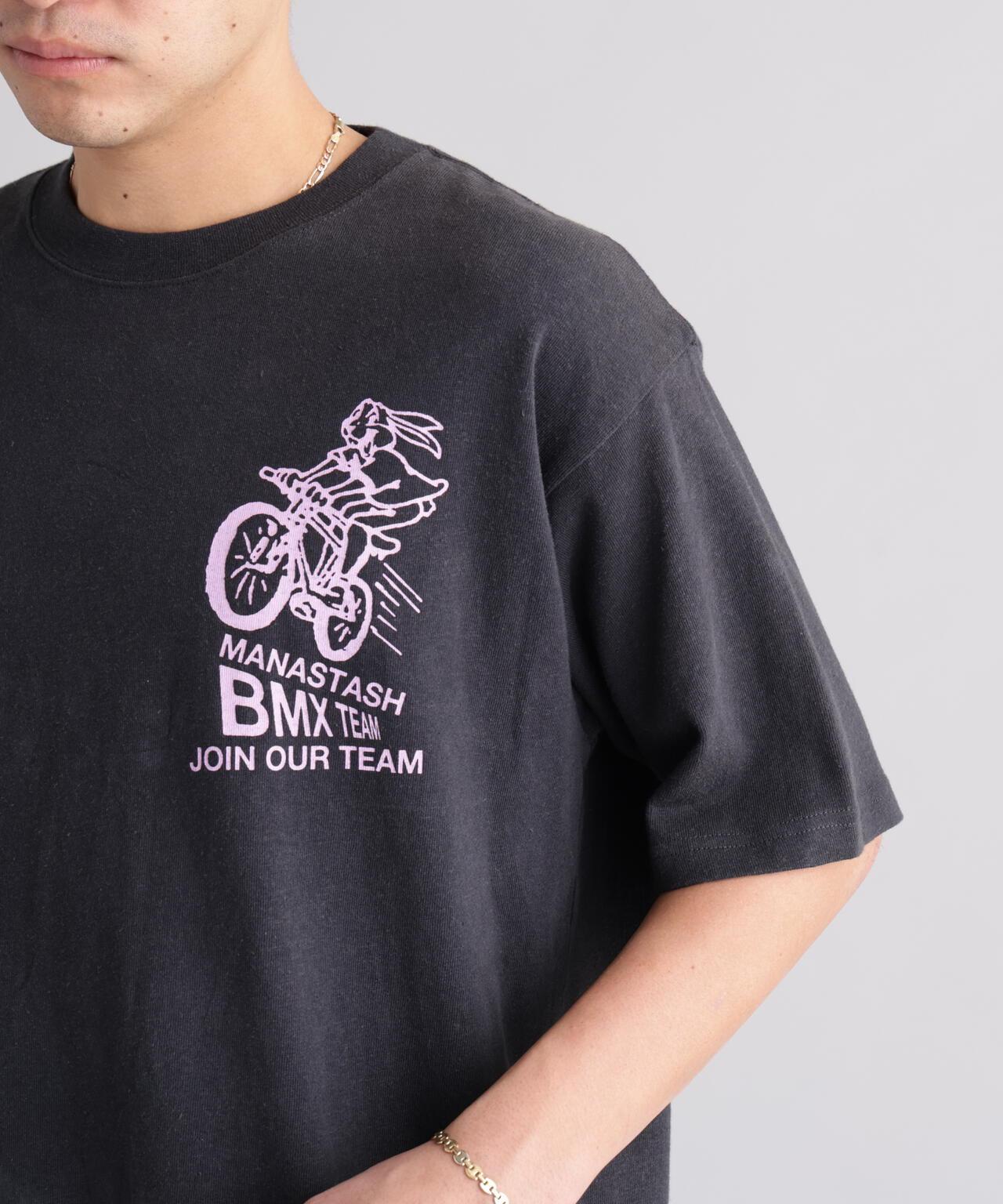 MANASTASH 大麻面料 BMX圖案 T恤