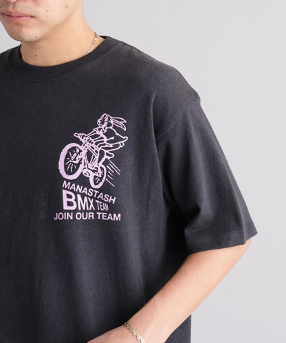 MANASTASH 大麻面料 BMX圖案 T恤