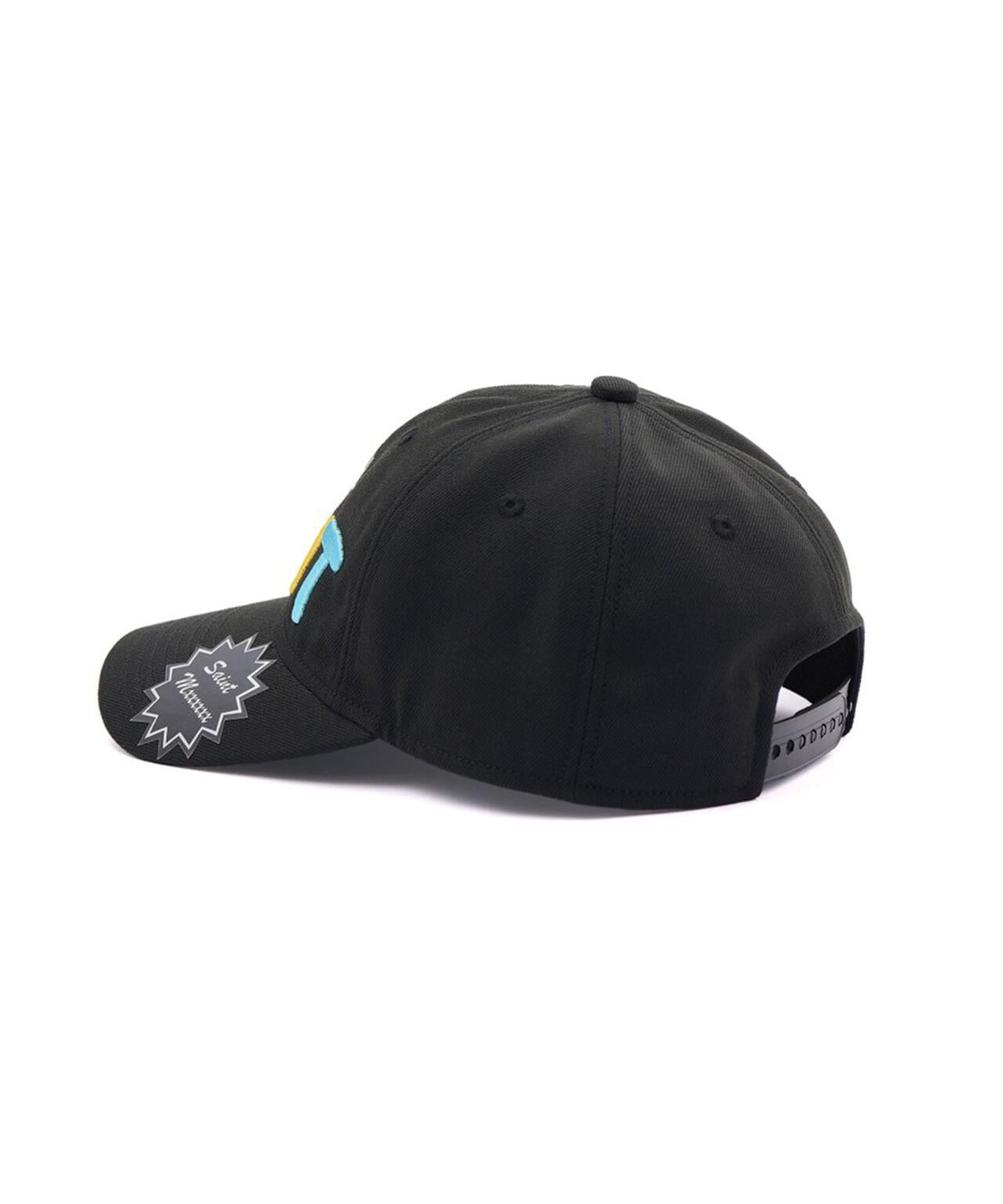 SAINT MICHAEL CAP LOVE ALL 圖案 黑色 帽子