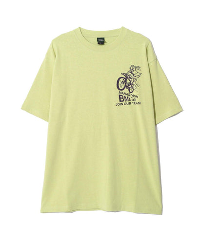 MANASTASH 大麻面料 BMX圖案 T恤