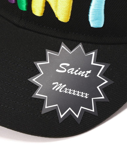 SAINT MICHAEL CAP LOVE ALL 圖案 黑色 帽子