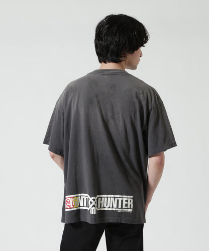 SAINT MICHAEL BH_SS T SAINTY HUNTER 圖案T恤 黑色