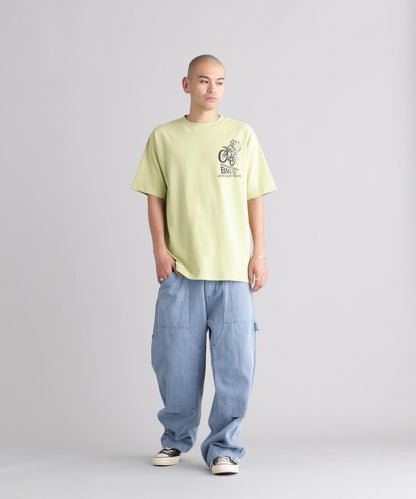 MANASTASH 大麻面料 BMX圖案 T恤