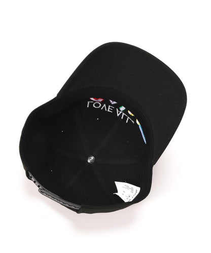 SAINT MICHAEL CAP LOVE ALL 圖案 黑色 帽子