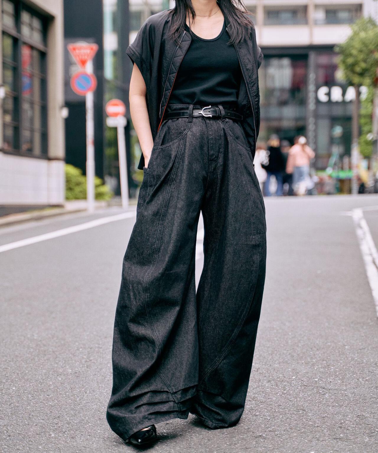 Knuth Marf tuck design 牛仔褲