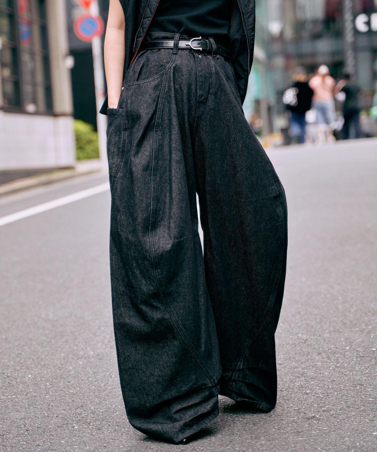 Knuth Marf tuck design 牛仔褲