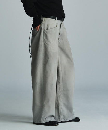 ANCELLM×GARDEN WIDE CHINO SLACKS EX ANC-GRD-PT01 寬鬆斜紋休閒褲