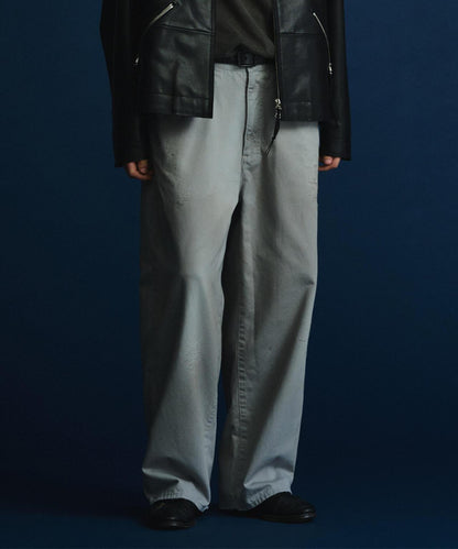ANCELLM×GARDEN WIDE CHINO SLACKS EX ANC-GRD-PT01 寬鬆斜紋休閒褲