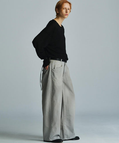 ANCELLM×GARDEN WIDE CHINO SLACKS EX ANC-GRD-PT01 寬鬆斜紋休閒褲