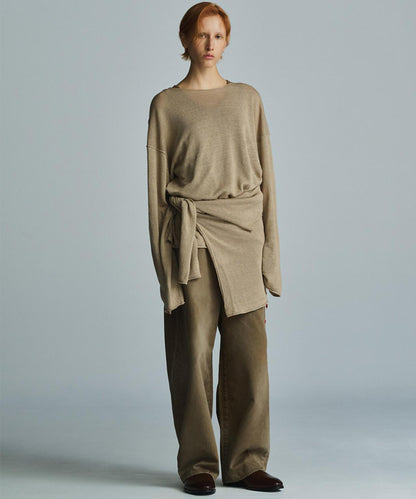 ANCELLM×GARDEN WIDE CHINO SLACKS EX ANC-GRD-PT01 寬鬆斜紋休閒褲