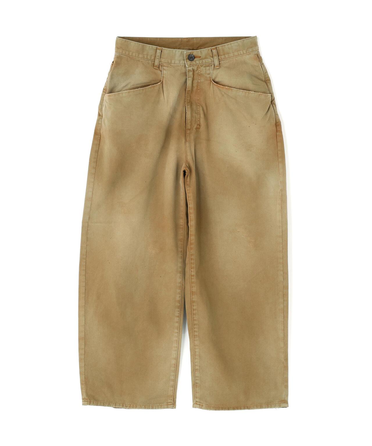 ANCELLM×GARDEN WIDE CHINO SLACKS EX ANC-GRD-PT01 寬鬆斜紋休閒褲