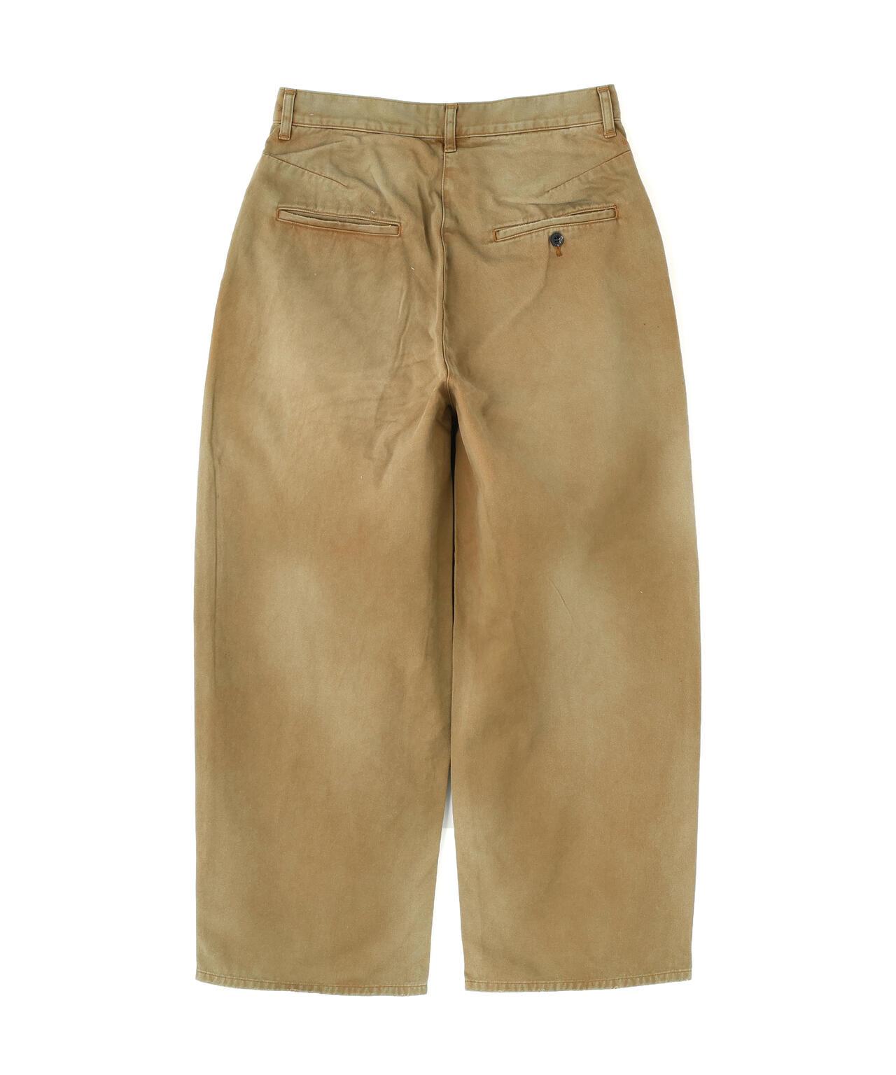 ANCELLM×GARDEN WIDE CHINO SLACKS EX ANC-GRD-PT01 寬鬆斜紋休閒褲