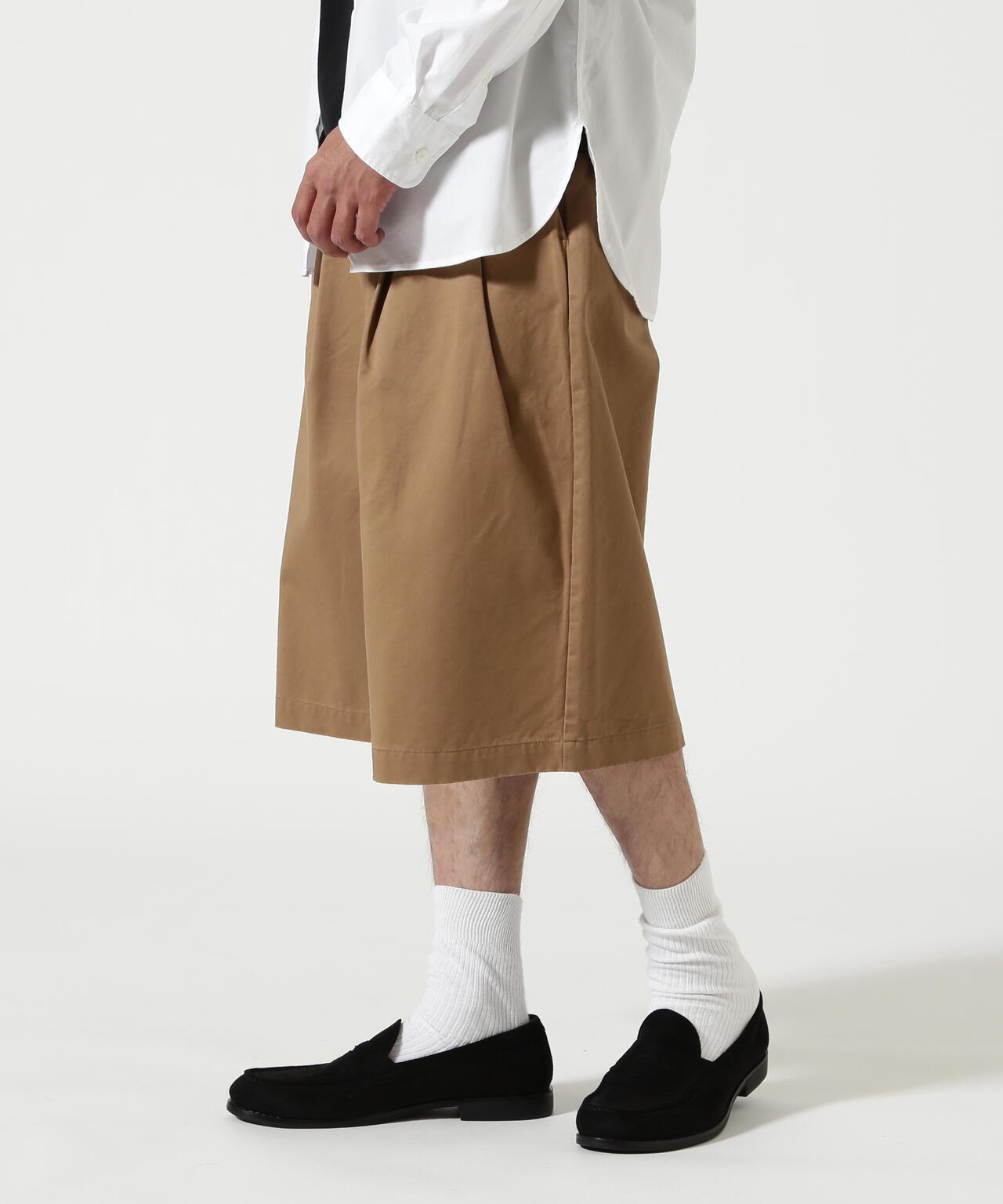 Toironier トワロニエ 2TUCK LONG SHORTS 休閒短褲