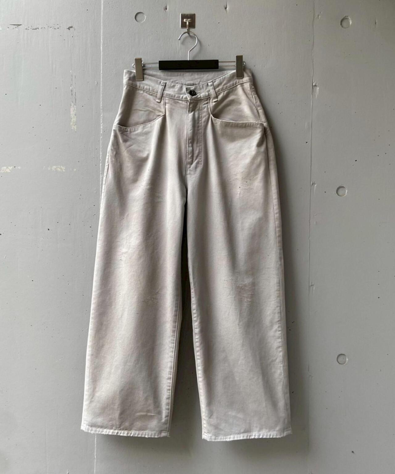 ANCELLM×GARDEN WIDE CHINO SLACKS EX ANC-GRD-PT01 寬鬆斜紋休閒褲