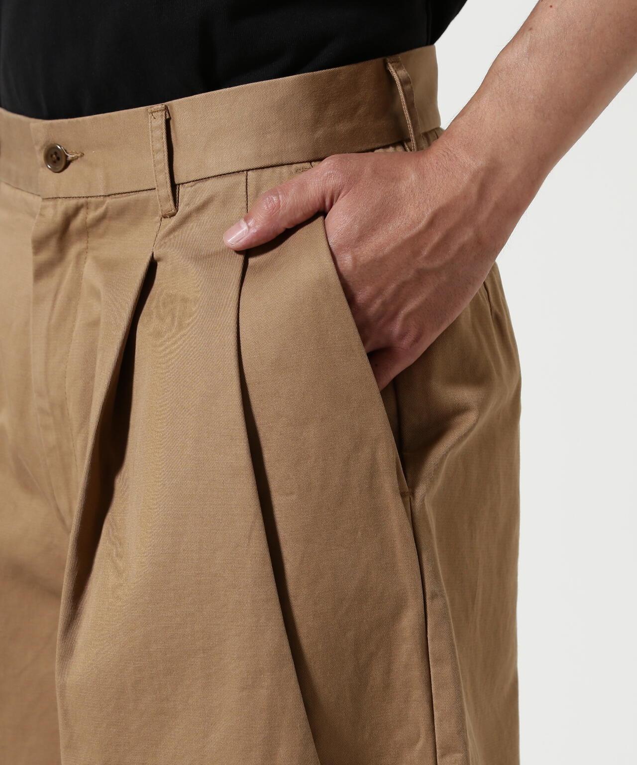 Toironier トワロニエ 2TUCK LONG SHORTS 休閒短褲