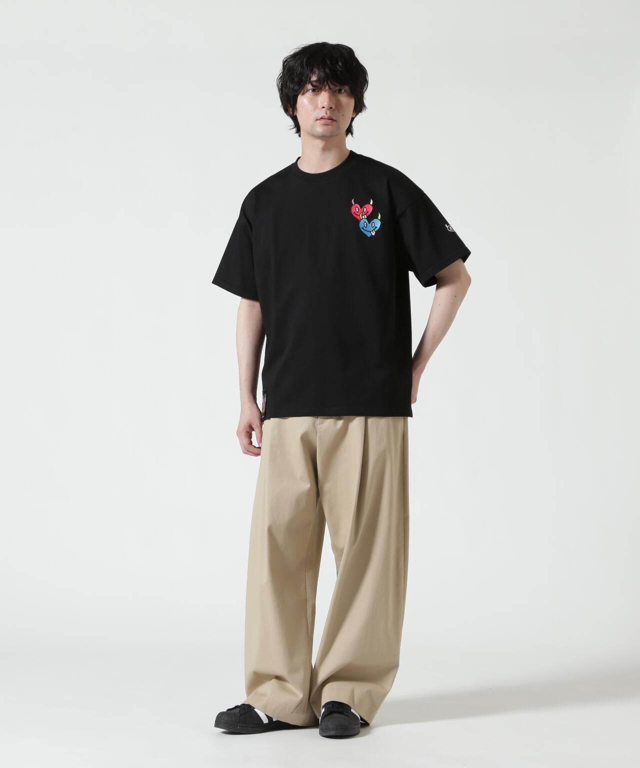 maxsix(マックスシックス) DOUBLE HERT 短袖T恤