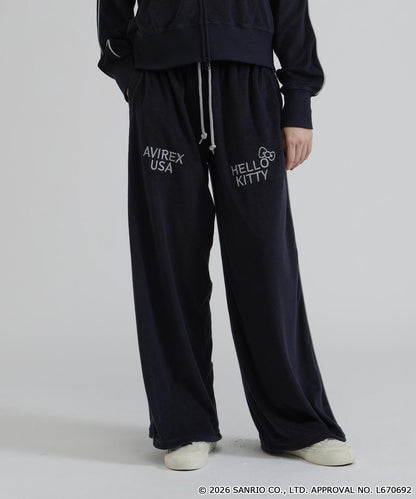 《AVIREX×HELLO KITTY》 PILE PANTS