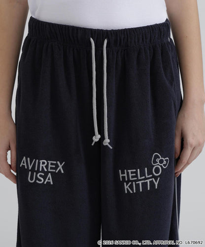 《AVIREX×HELLO KITTY》 PILE PANTS