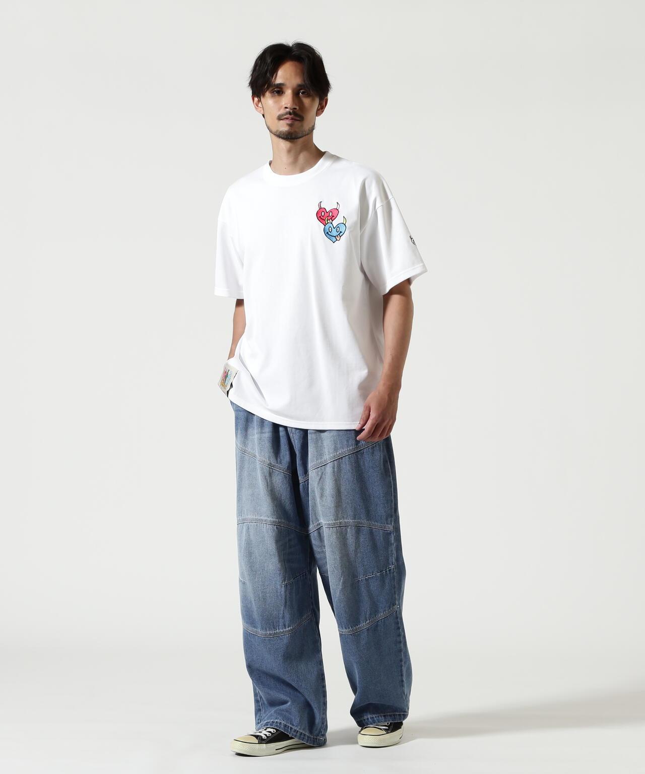maxsix(マックスシックス) DOUBLE HERT 短袖T恤