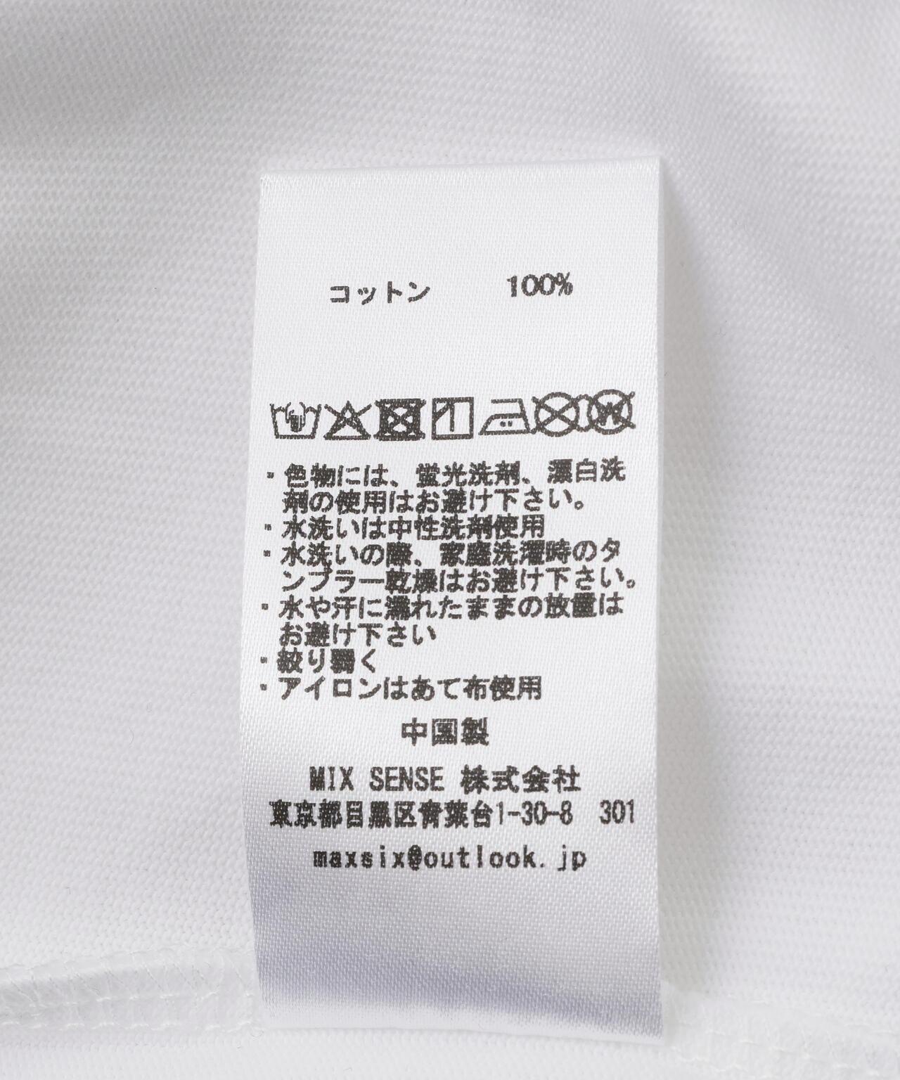 SINGLE HERT 字母短袖T恤