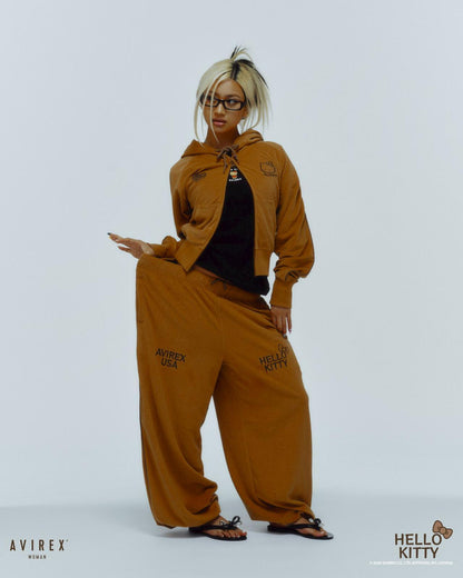 《AVIREX×HELLO KITTY》 PILE PANTS