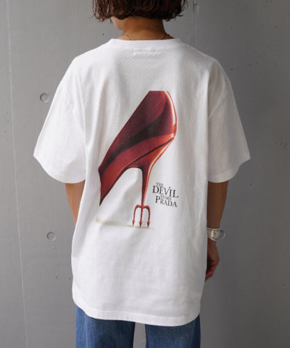 The DEVIL WEARS PRADA（穿普拉達的女王） 背部印花Logo T恤