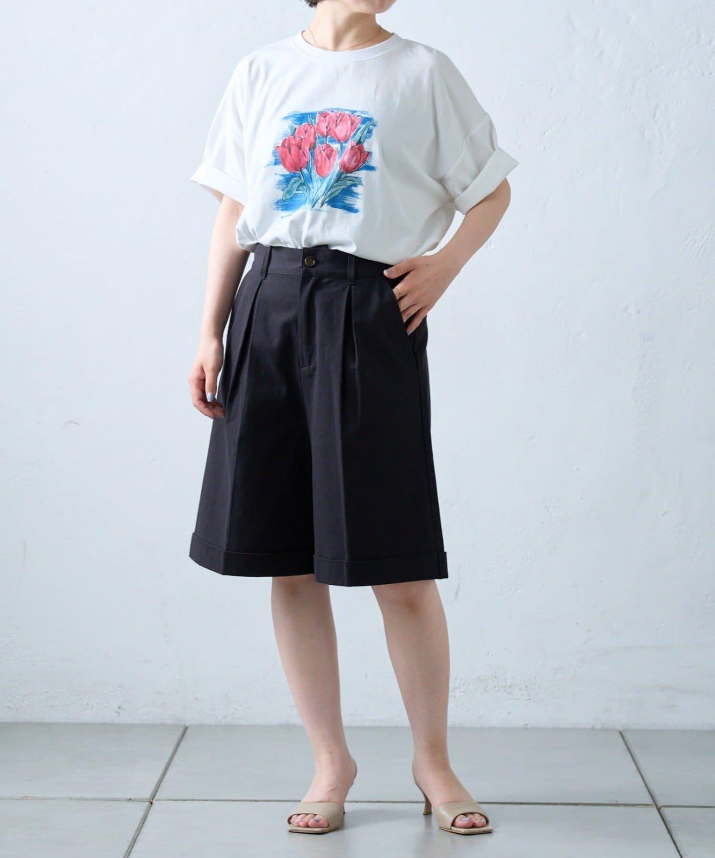 willow 翻邊設計 Chino 短褲